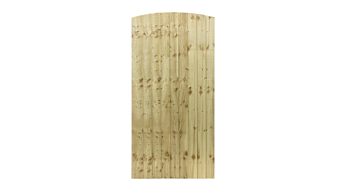 Arched Feather Edge Gate