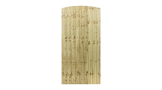 Arched Feather Edge Gate