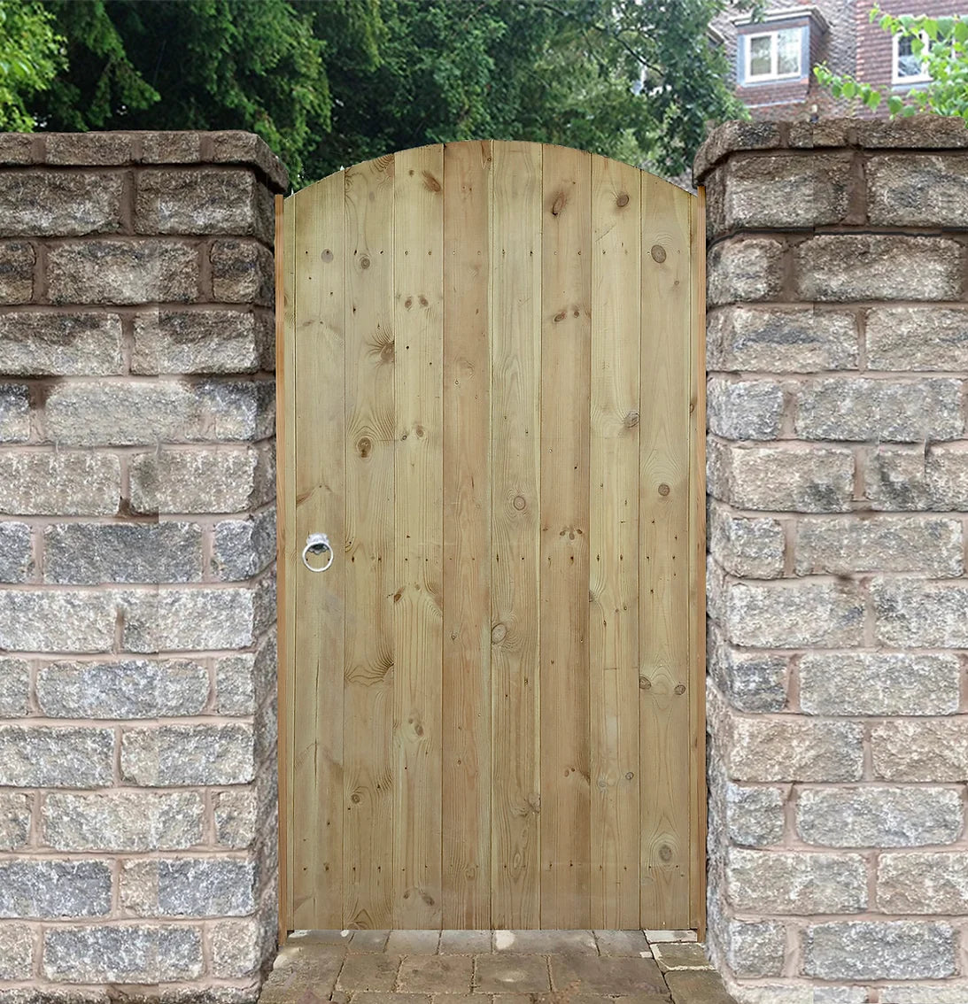 3FT Priory Curved Gate